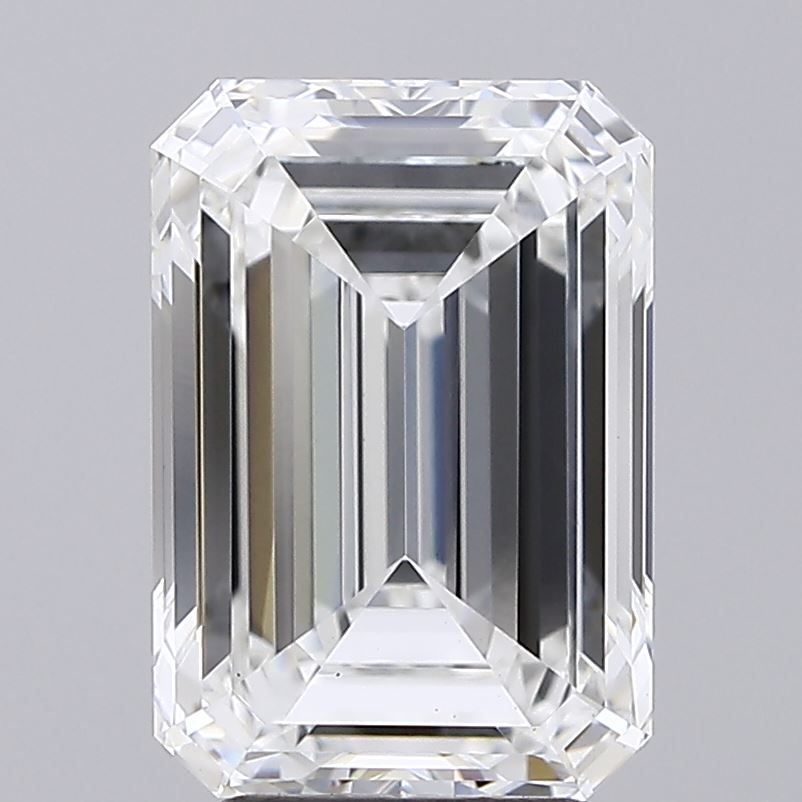 4.03 ct. emerald Lab Grown Diamond front image