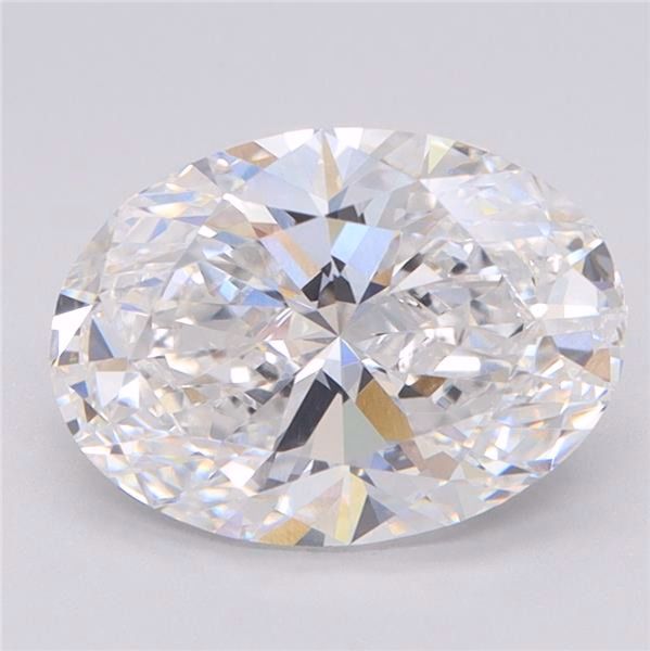 4.54 ct. oval Lab Grown Diamond front image