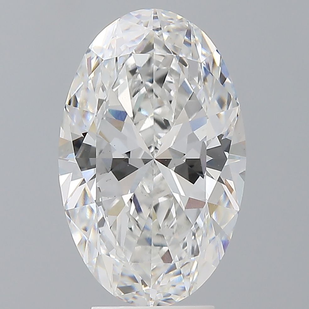 4.58 ct. oval Lab Grown Diamond front image