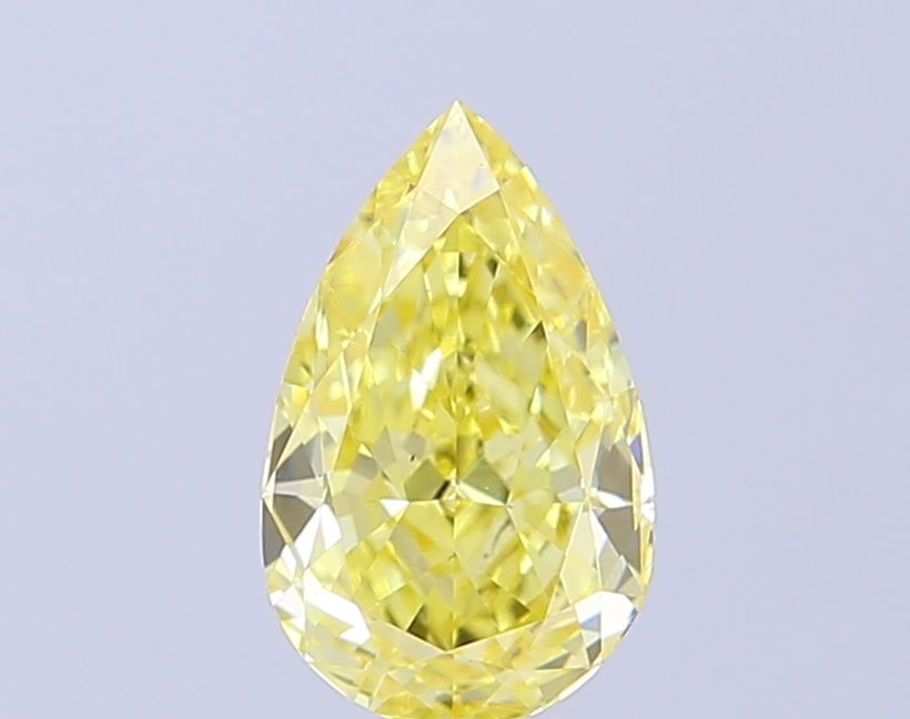 1.06 CT Fancy Intense Yellow PEAR