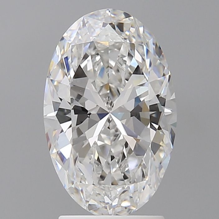 2.60 ct. oval Lab Grown Diamond front image