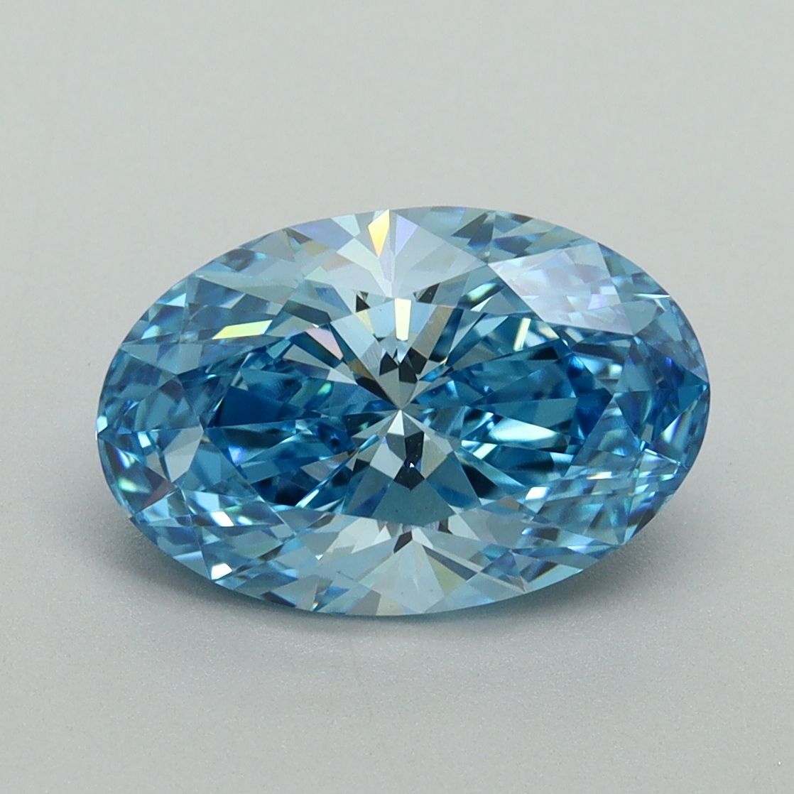 2.71 ct. oval Lab Grown Diamond front image