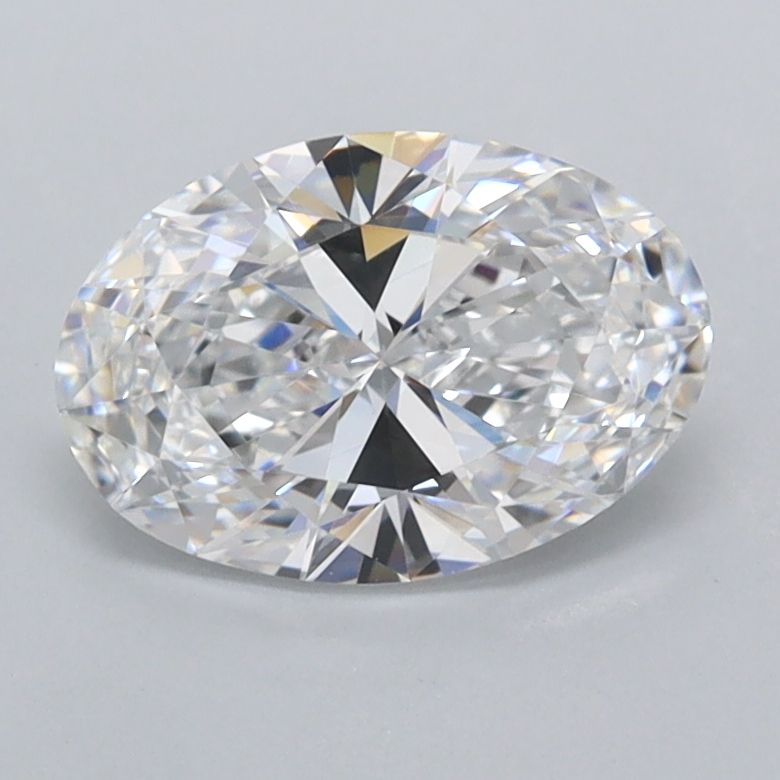 1.24 ct. oval Lab Grown Diamond front image