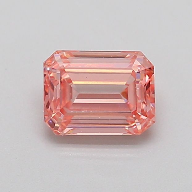 0.84 CT Fancy Intense Pink EMERALD
