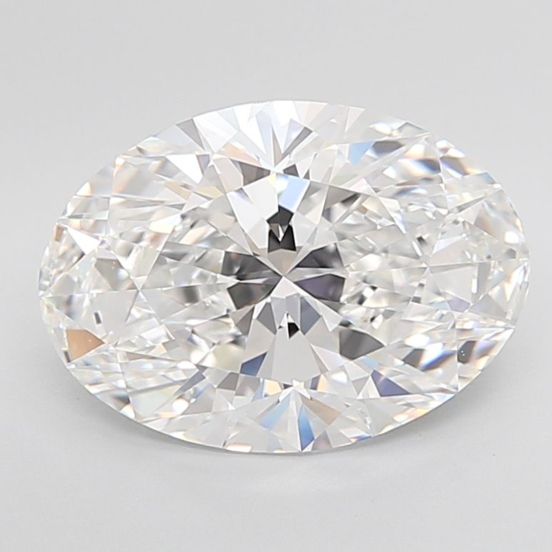 6.44 ct. oval Lab Grown Diamond front image