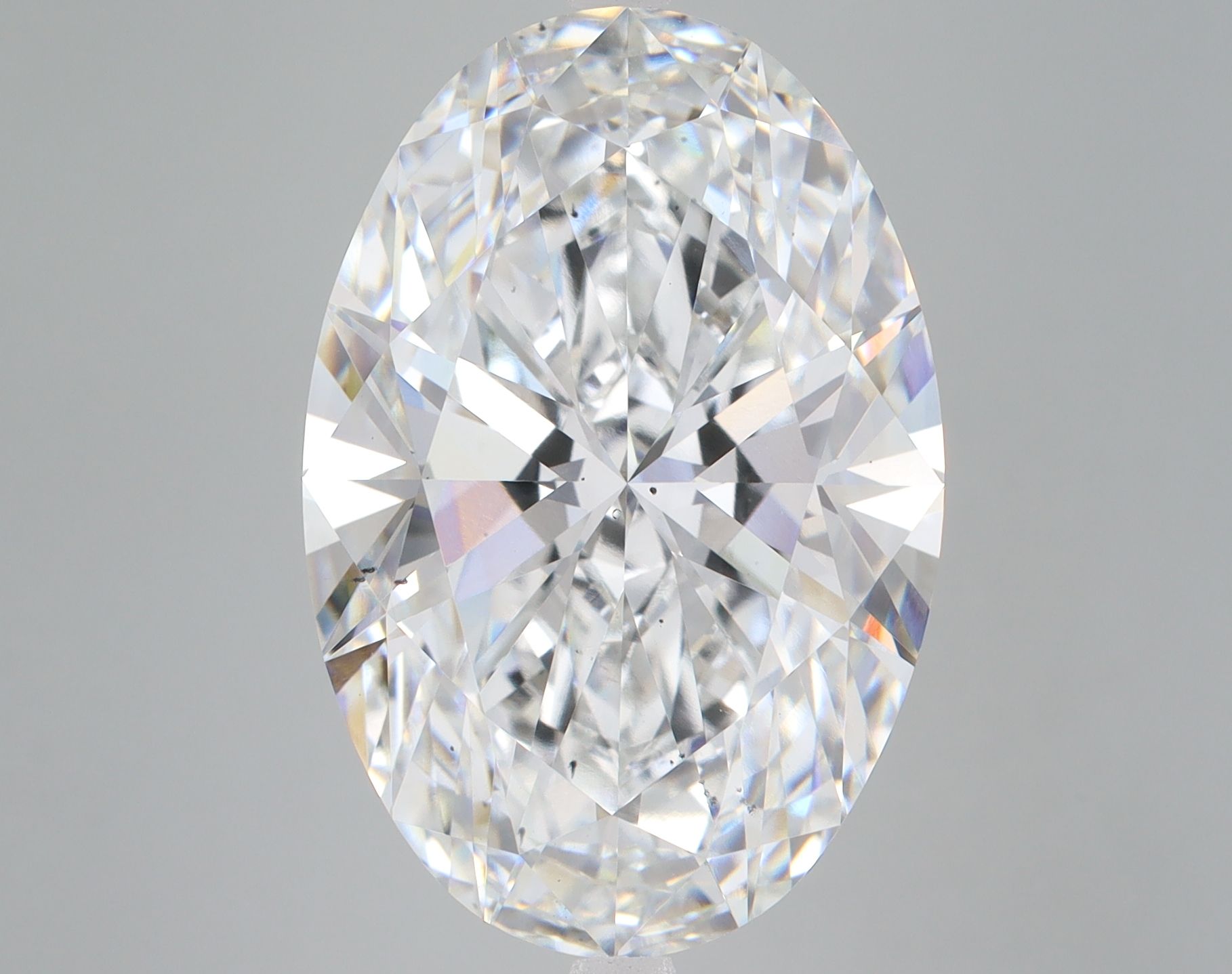 12.63 ct. oval Lab Grown Diamond front image
