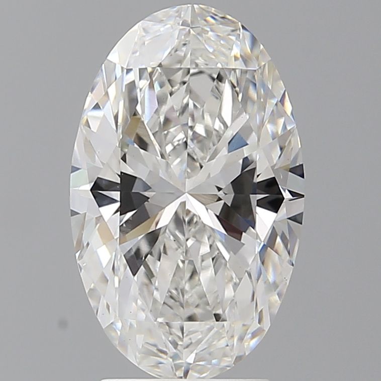 3.50 ct. oval Lab Grown Diamond front image