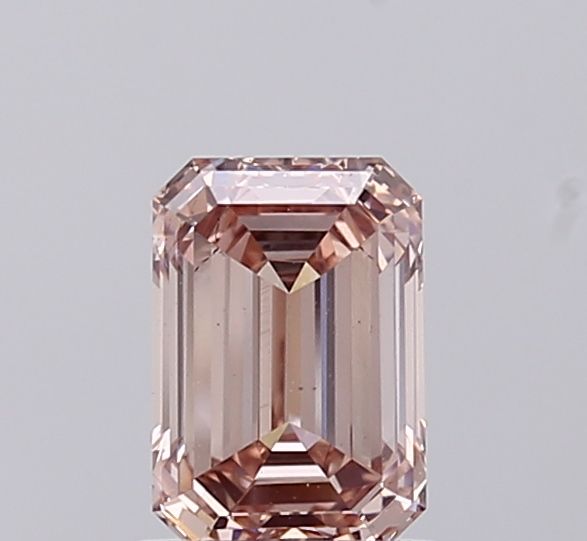0.99 CT Fancy Light Pinkish Brown EMERALD