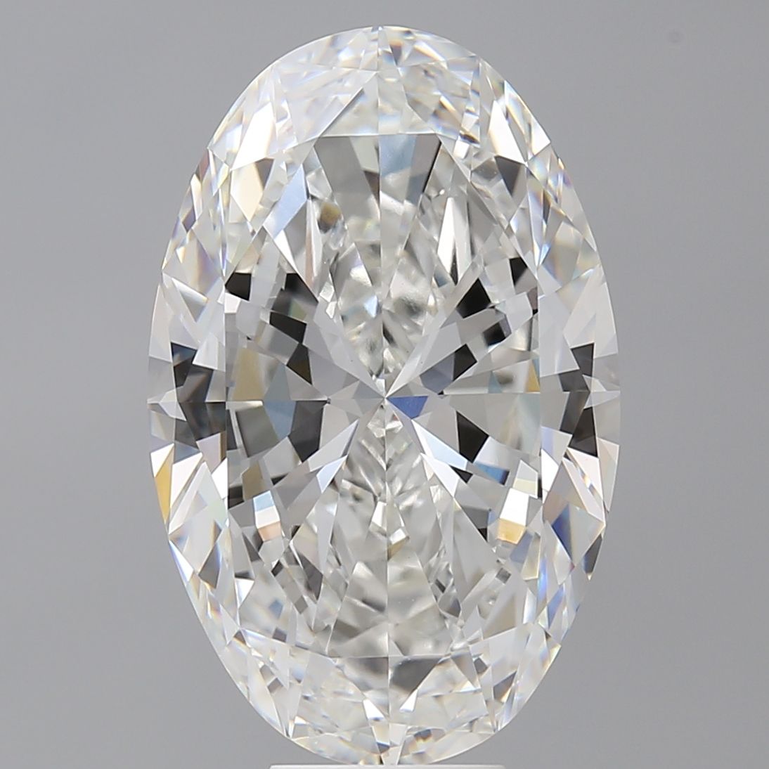 10.01 ct. oval Lab Grown Diamond front image