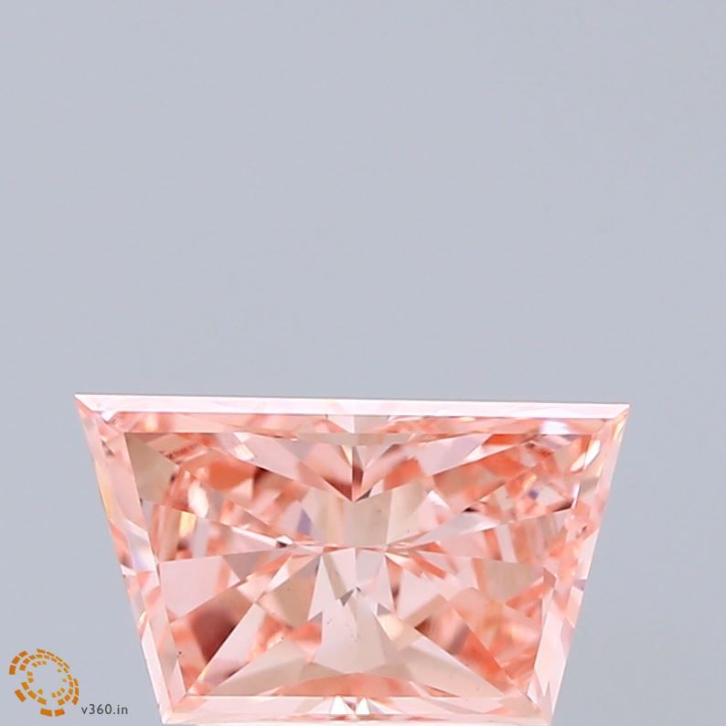 2.02 ct lab-grown Trapezoid Diamond