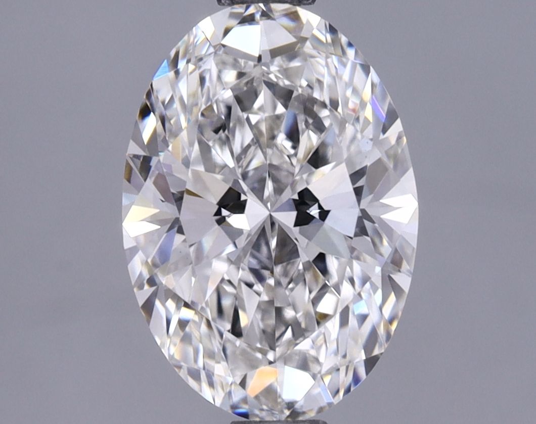 1.42 ct. oval Lab Grown Diamond front image
