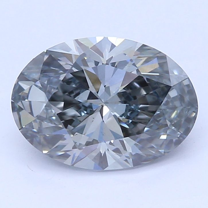 0.66 ct. oval Lab Grown Diamond front image