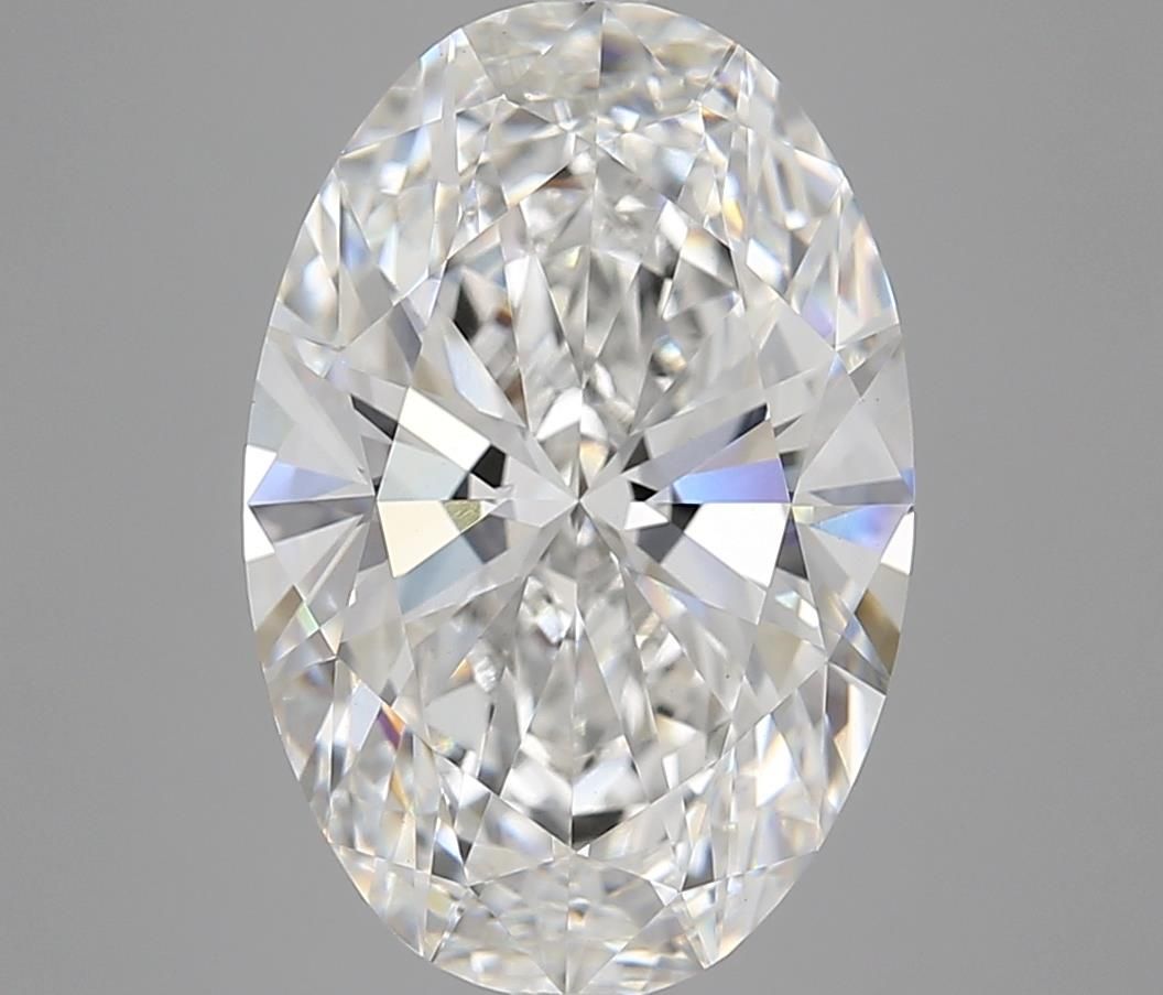 6.07 ct. oval Lab Grown Diamond front image