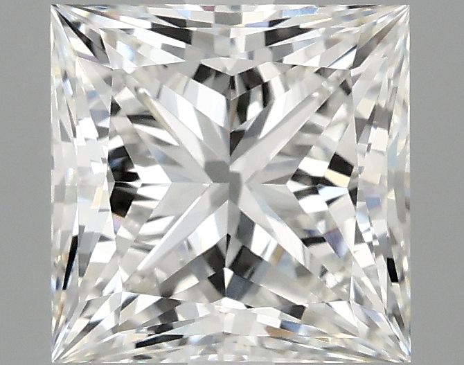 2.87 ct. princess Lab Grown Diamond front image