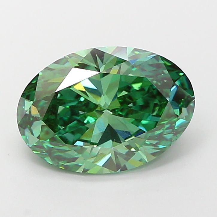 5.01 ct. oval Lab Grown Diamond front image