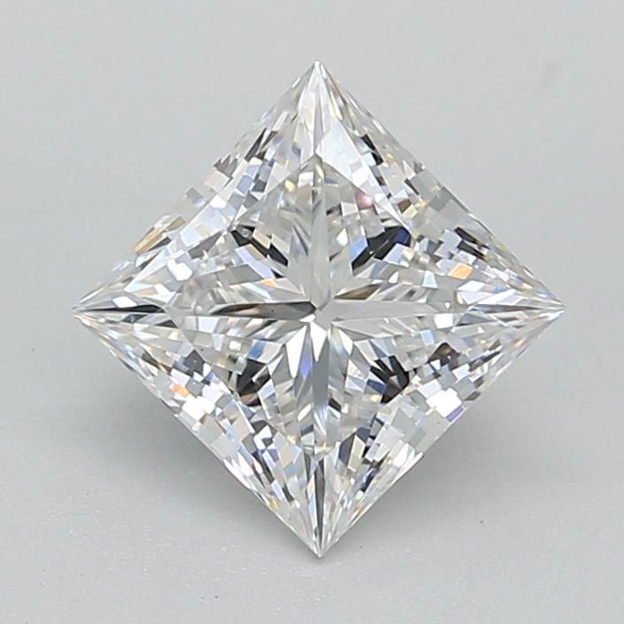 1.70 ct. princess Lab Grown Diamond front image