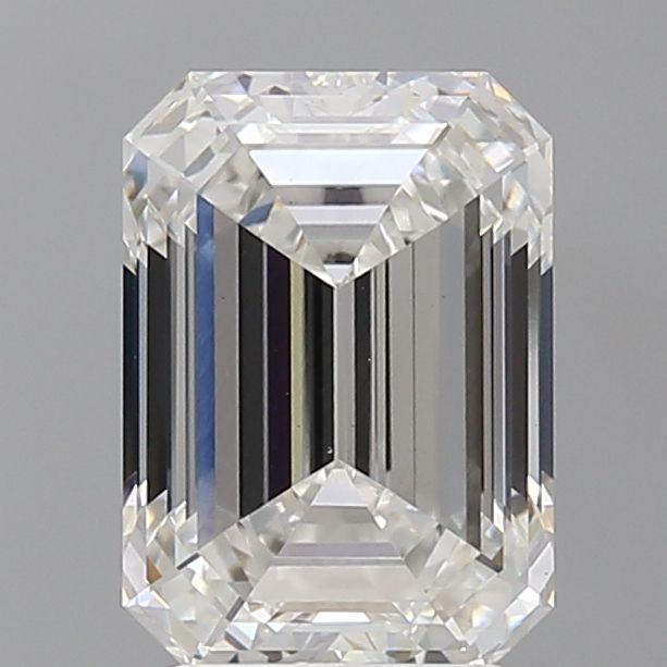 3.02 ct. emerald Lab Grown Diamond front image