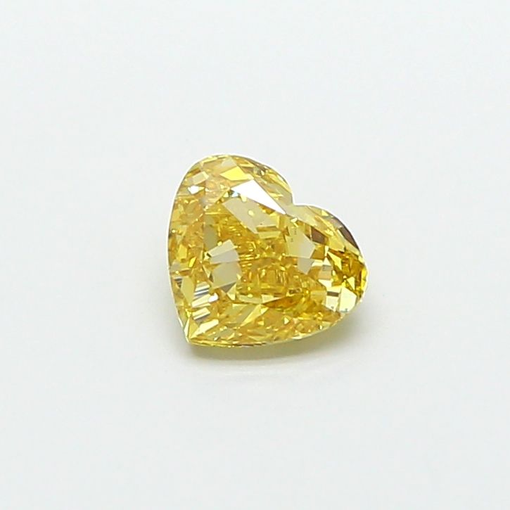 1.05 CT Fancy Intense Yellow HEART