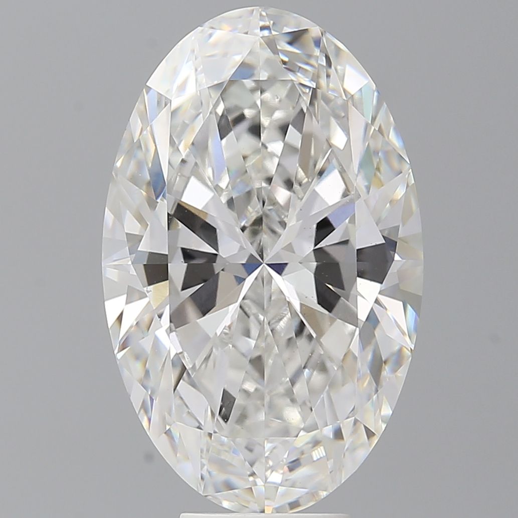 8.57 ct. oval Lab Grown Diamond front image