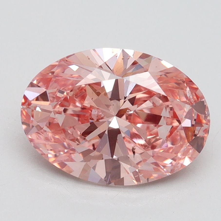 2.30 ct. oval Lab Grown Diamond front image