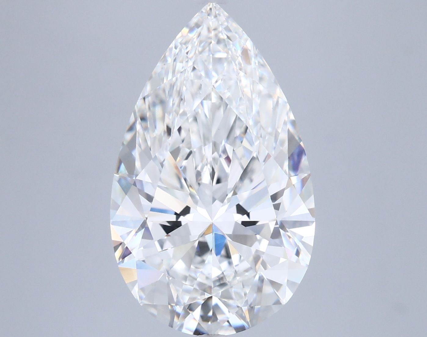 6.05 ct. pear Lab Grown Diamond front image