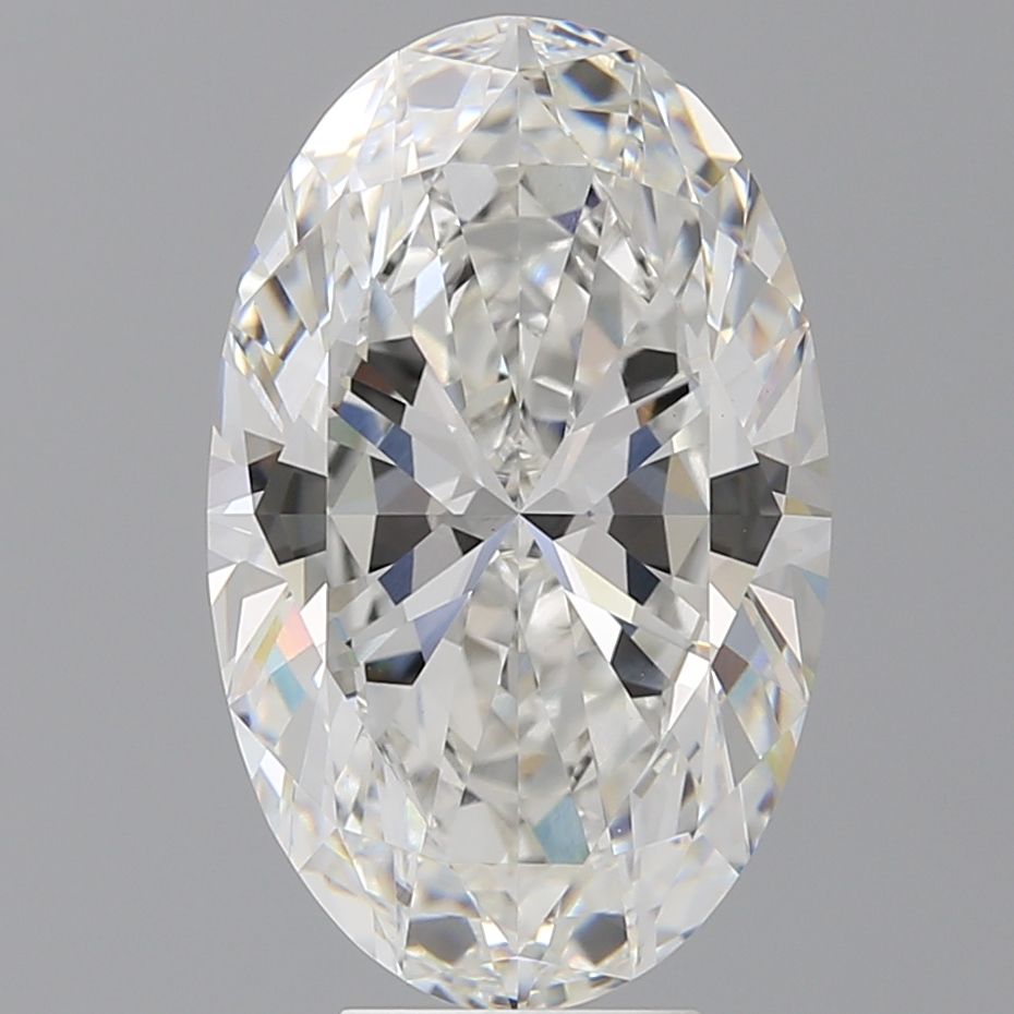 6.51 ct. oval Lab Grown Diamond front image