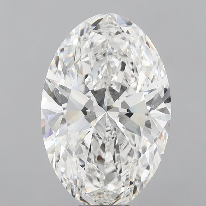 8.00 ct. oval Lab Grown Diamond front image