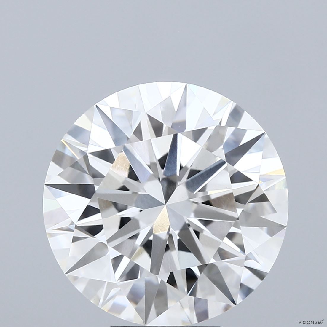 8.05 ct. round Lab Grown Diamond front image