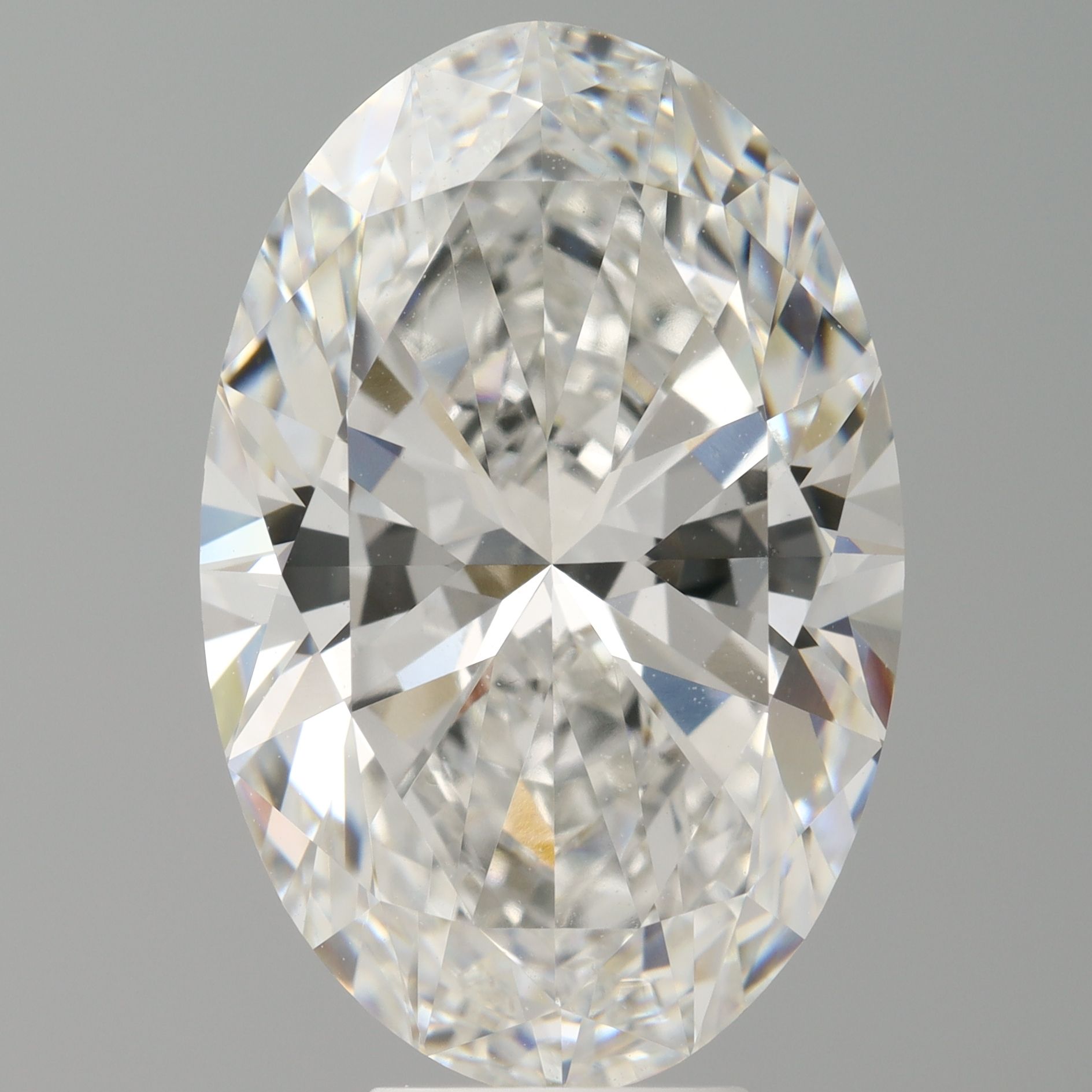 8.02 ct. oval Lab Grown Diamond front image