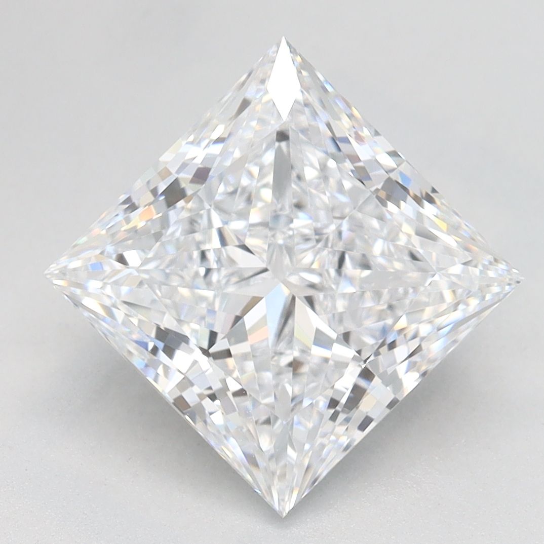 3.08 ct. princess Lab Grown Diamond front image