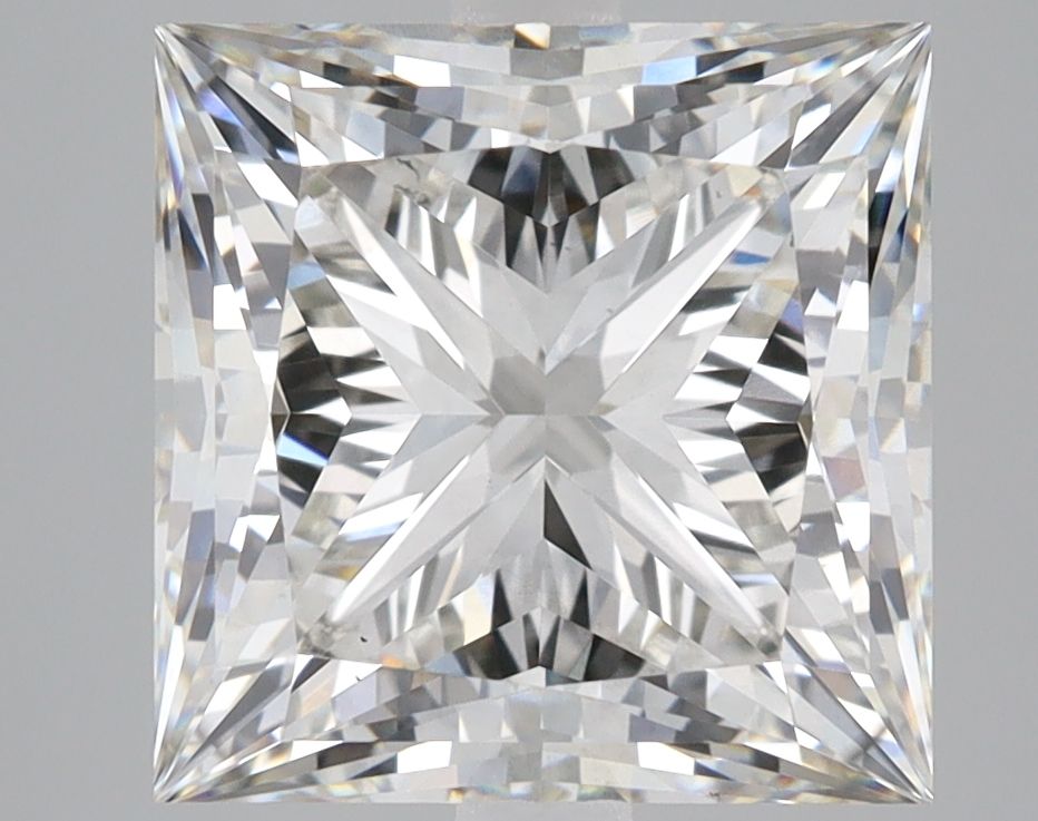 5.04 ct. princess Lab Grown Diamond front image