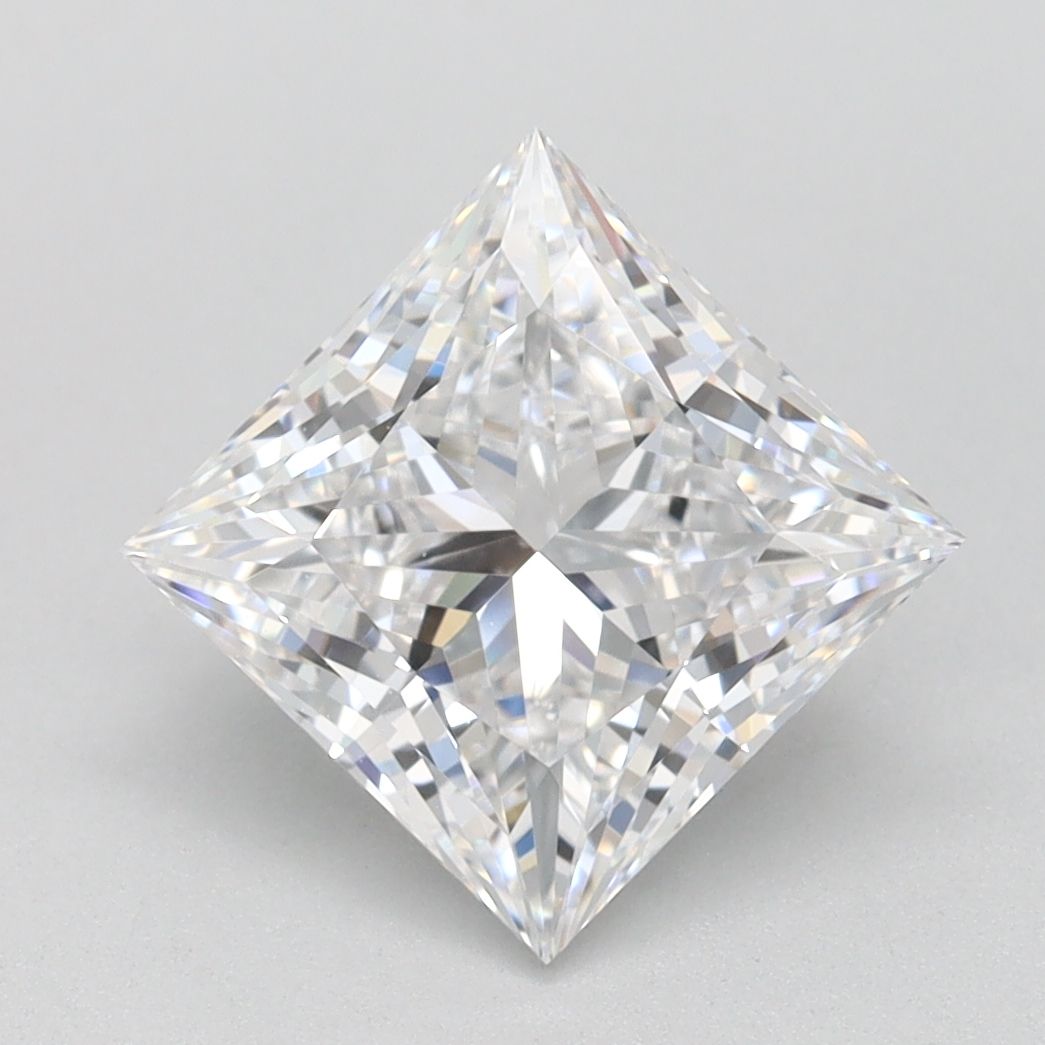 2.10 ct. princess Lab Grown Diamond front image