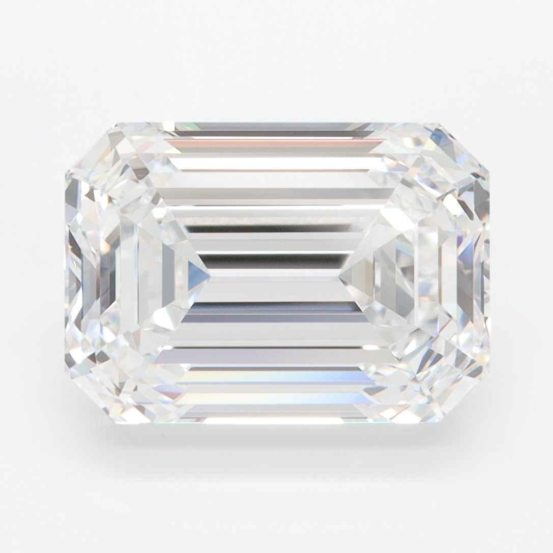 5.37 ct. emerald Lab Grown Diamond front image