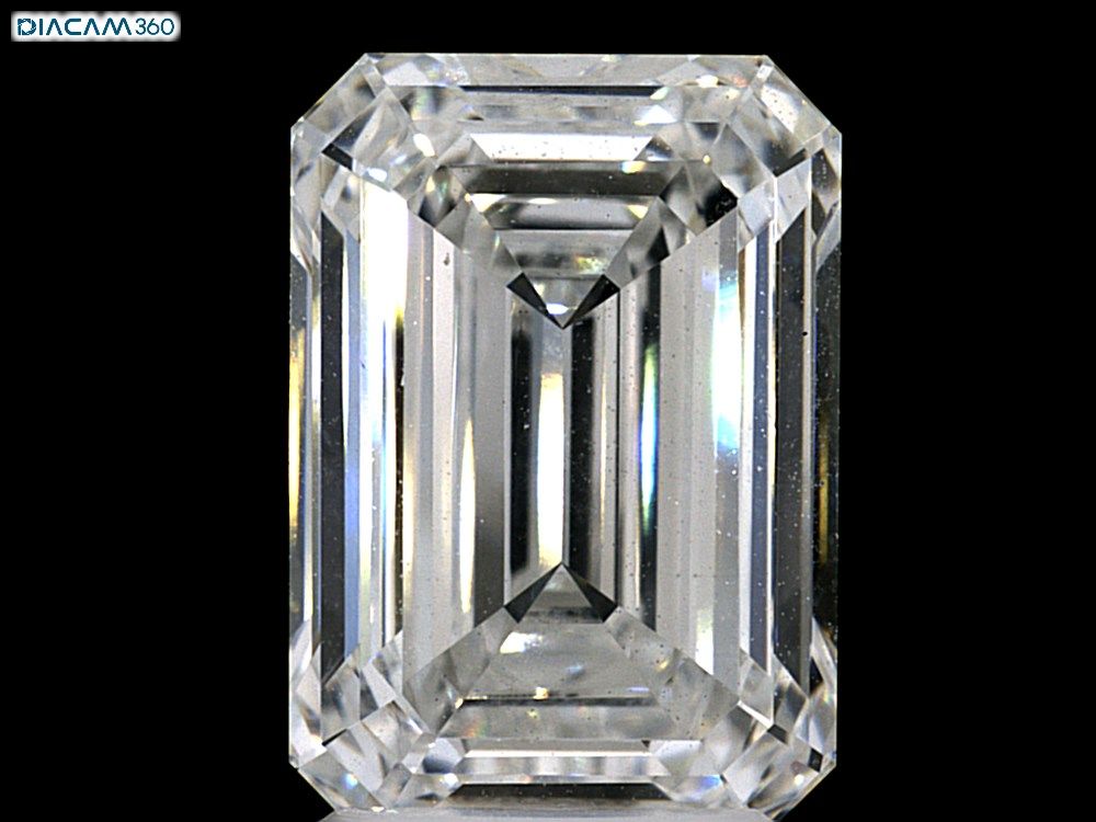 4.01 ct. emerald Lab Grown Diamond front image