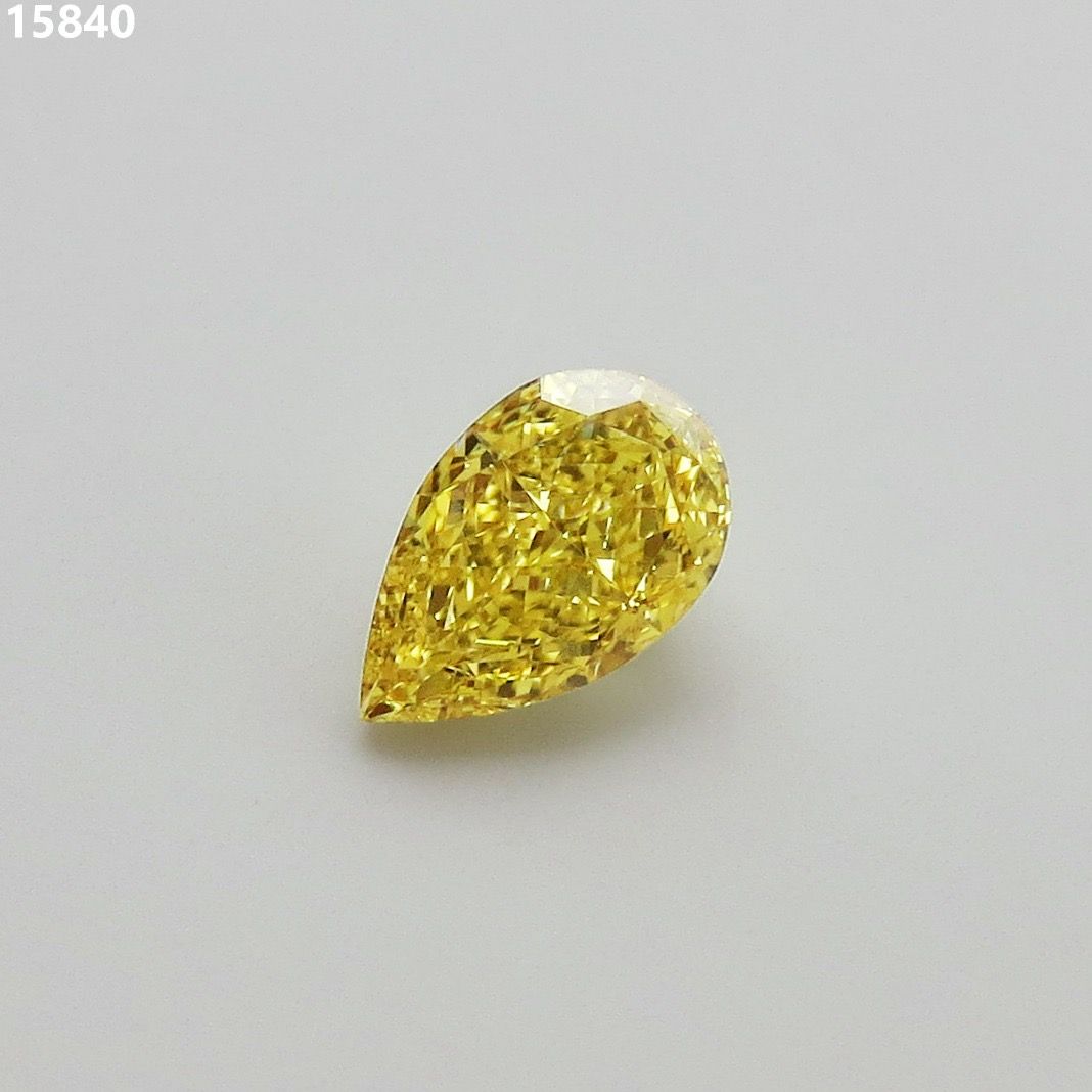 Diament 1.01 ct Fancy Intense Yellow/VS2