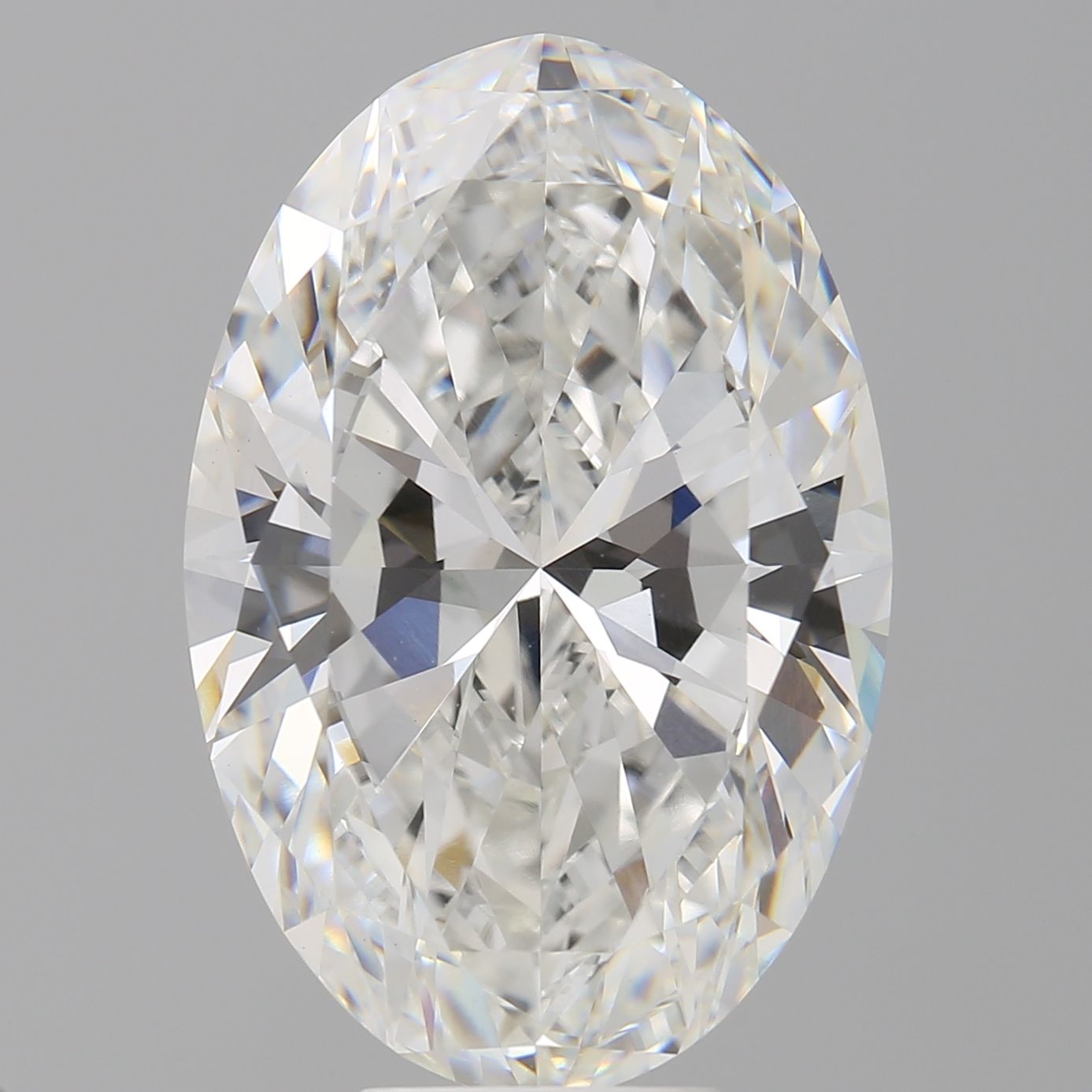 9.07 ct. oval Lab Grown Diamond front image