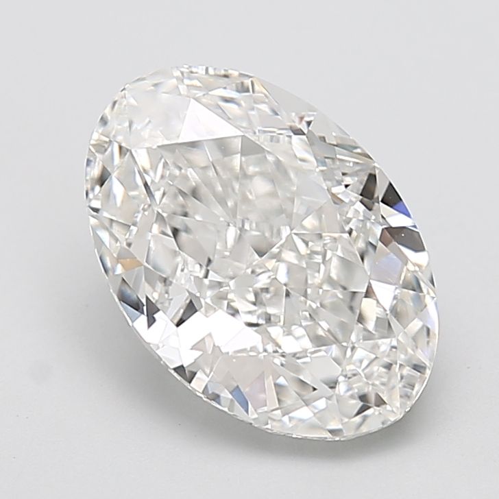 5.33 ct. oval Lab Grown Diamond front image