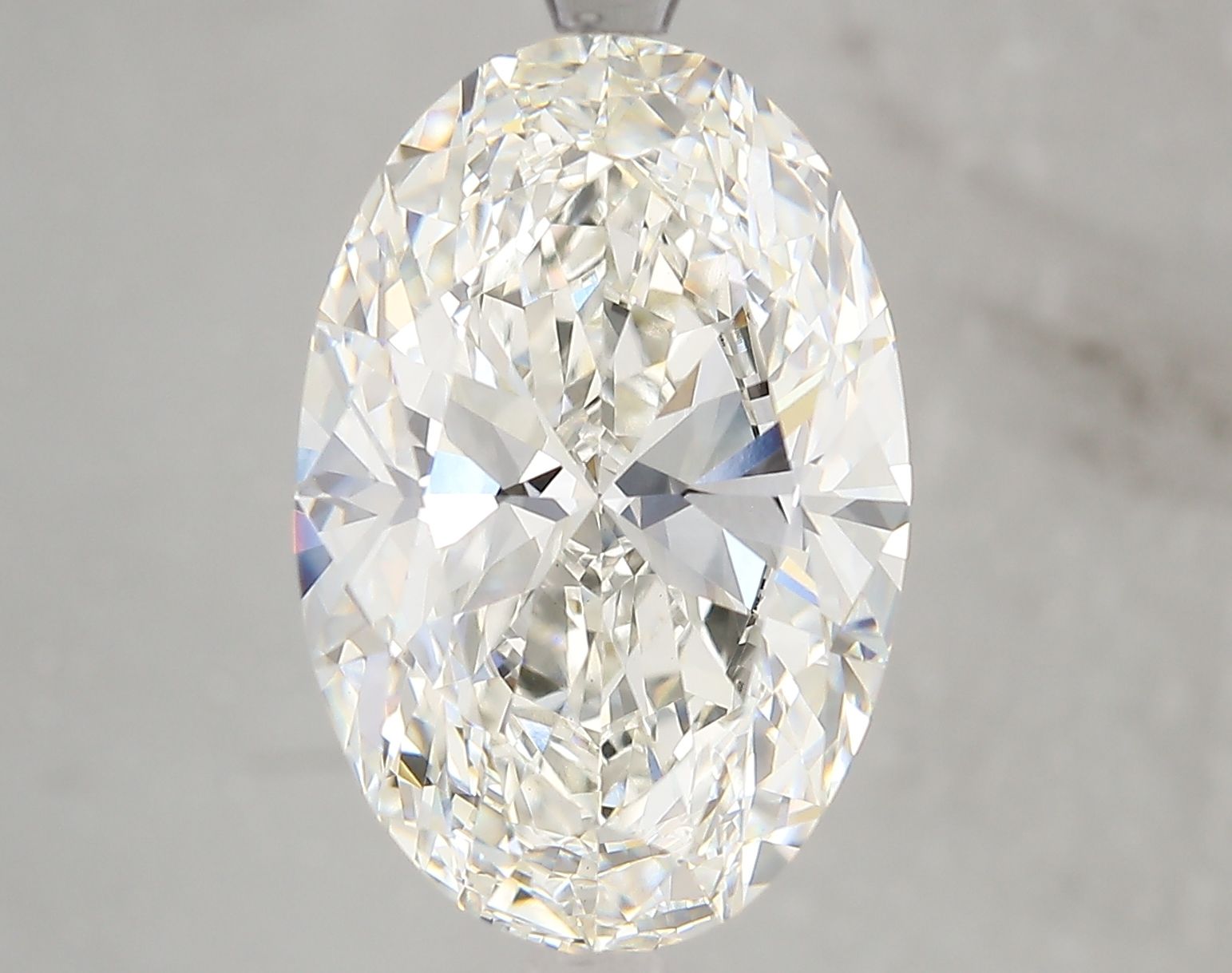 7.07 ct. oval Lab Grown Diamond front image