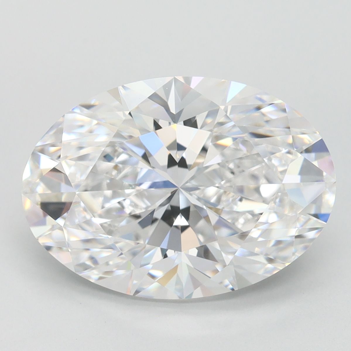 4.20 ct. oval Lab Grown Diamond front image