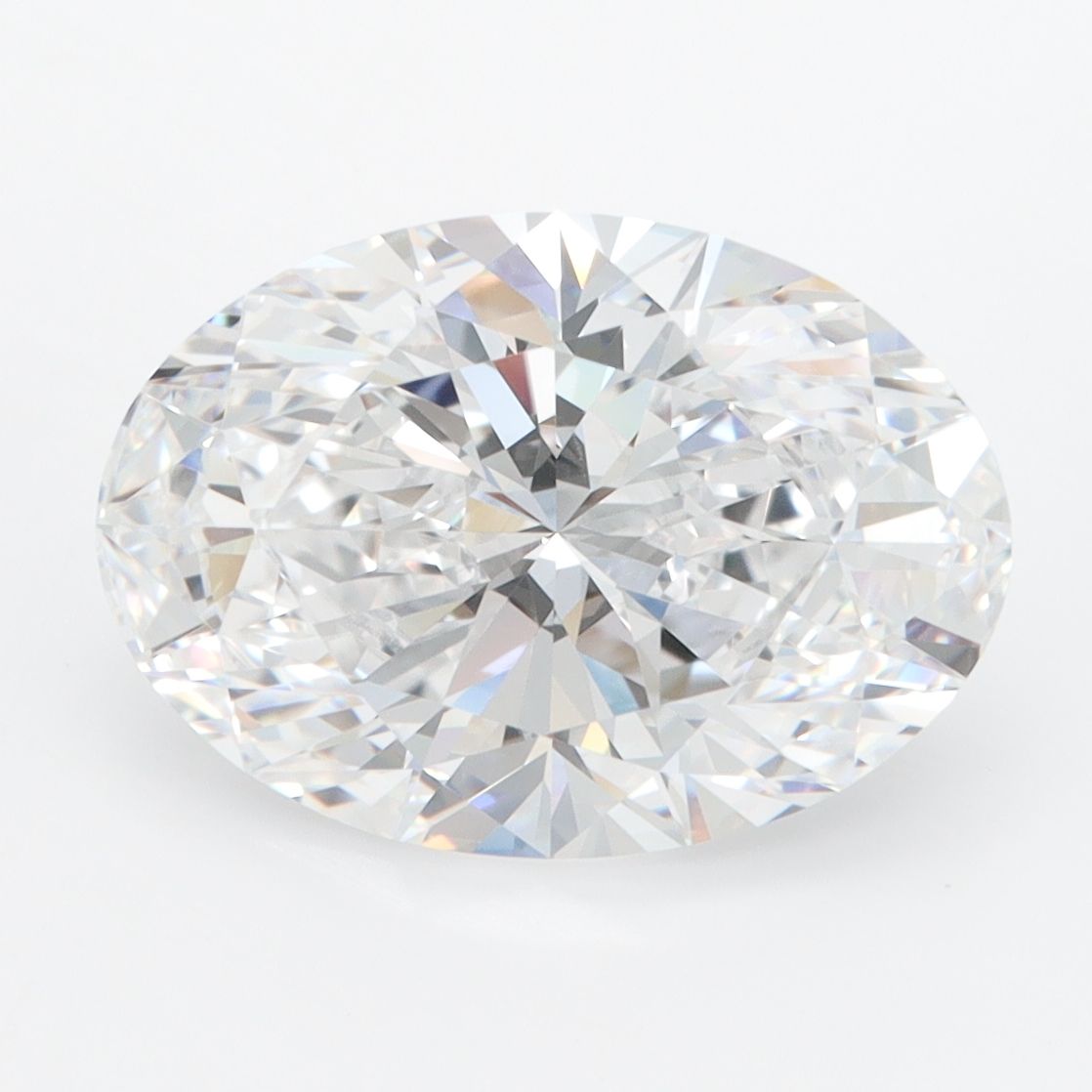 4.34 ct. oval Lab Grown Diamond front image