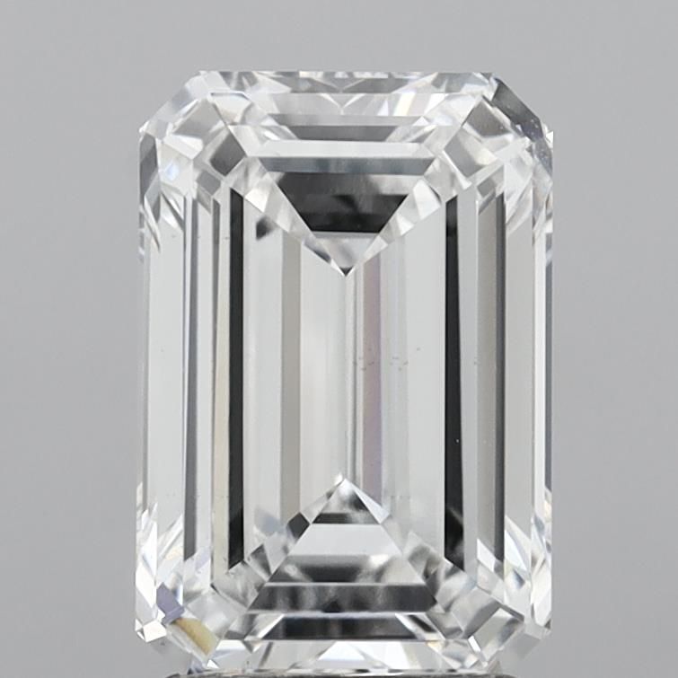 3.04 ct. emerald Lab Grown Diamond front image