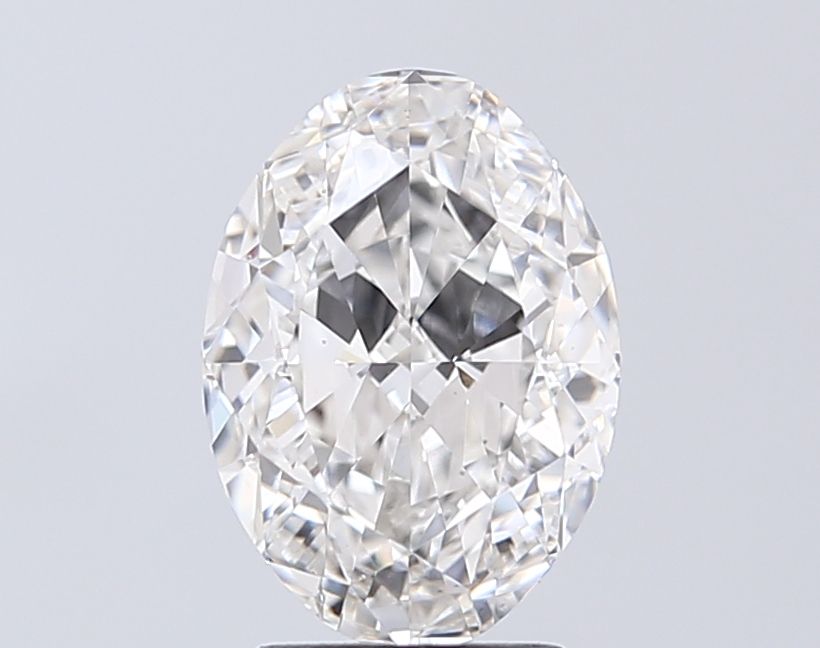 3.00 ct. oval Lab Grown Diamond front image