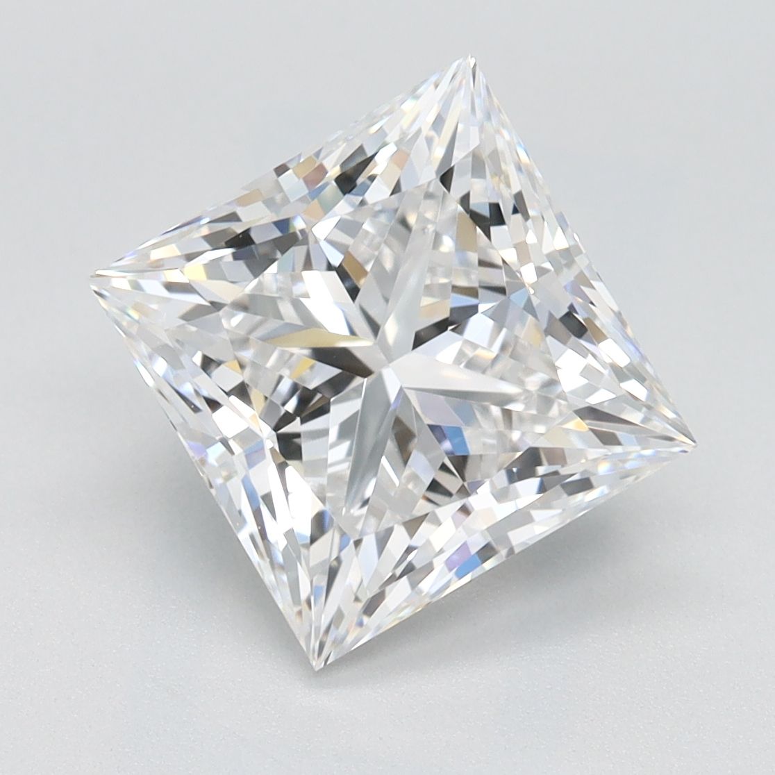 3.04 ct. princess Lab Grown Diamond front image