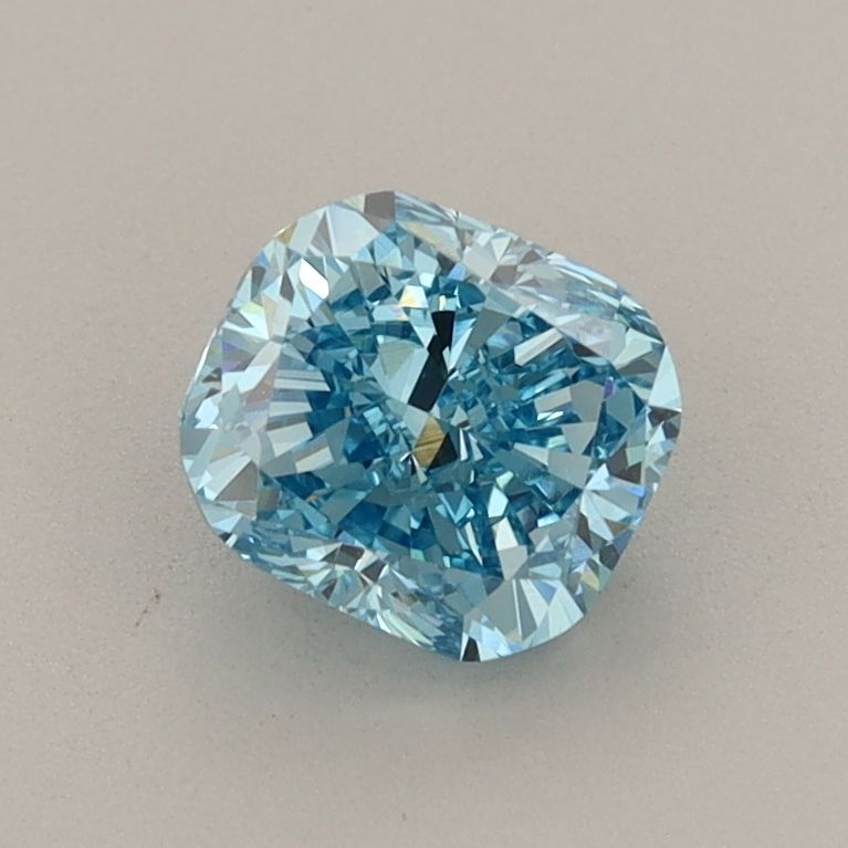 1.05 CT Fancy Vivid Blue CUSHION MODIFIED