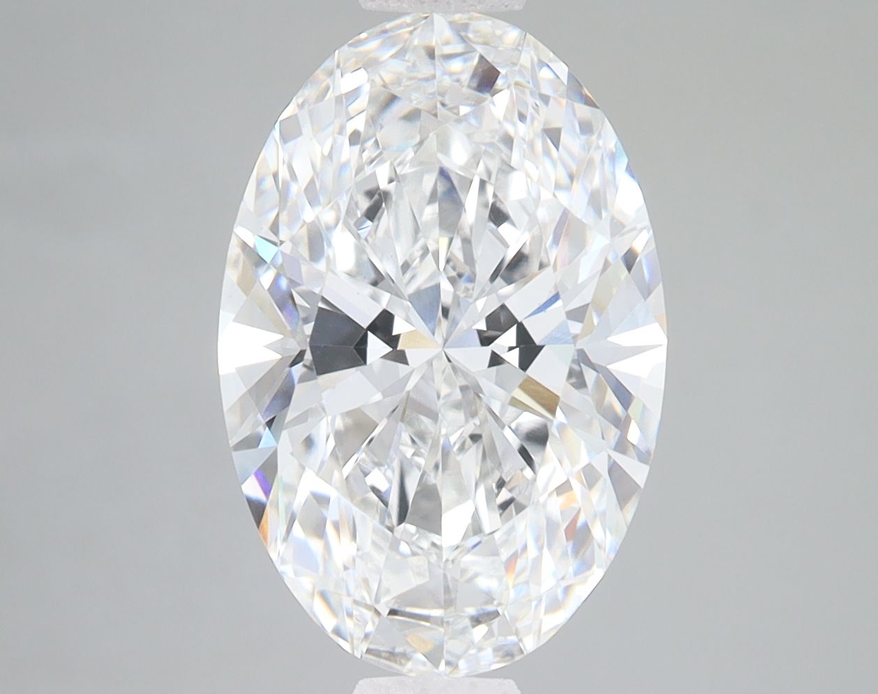 4.03 ct. oval Lab Grown Diamond front image