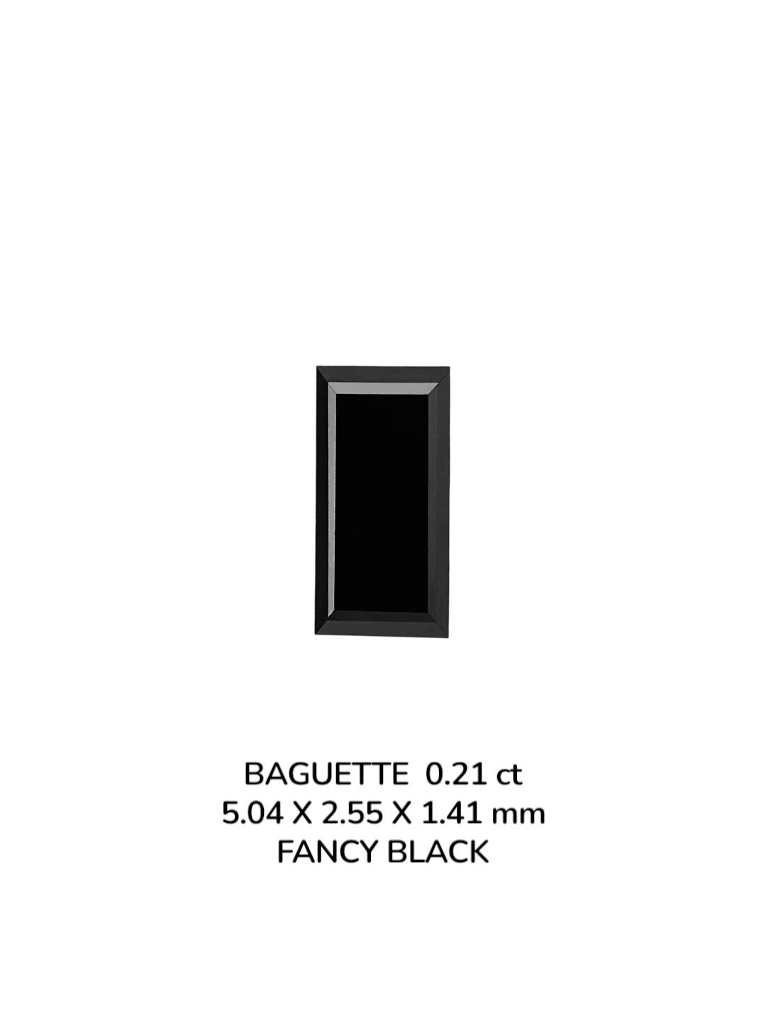 Diament 0.21 ct Fancy Black/VVS2