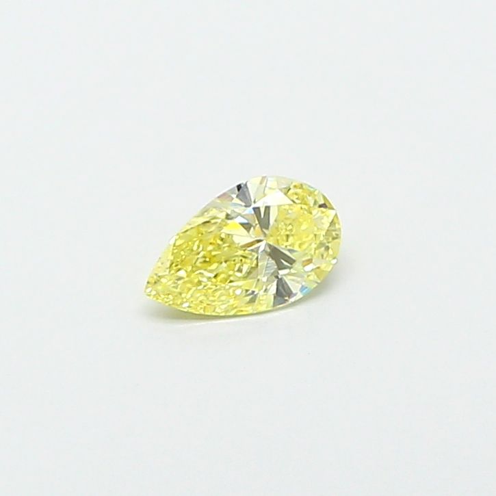 0.42 CT Fancy Yellow PEAR