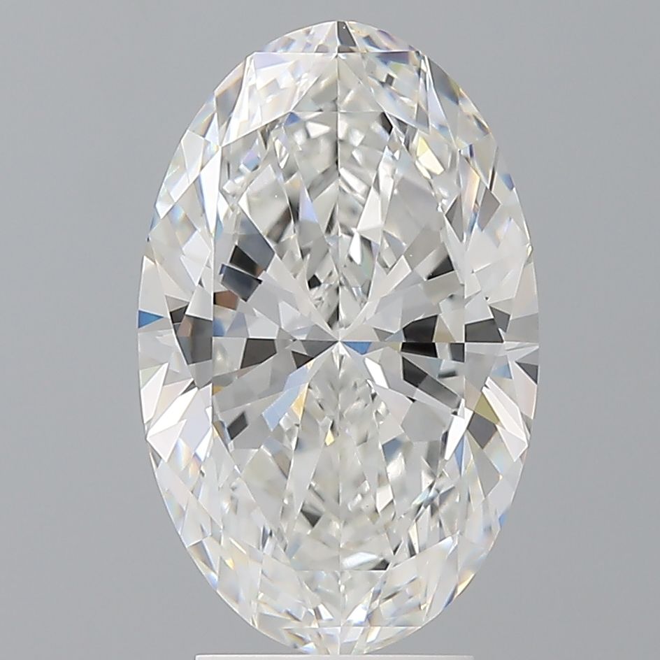 4.10 ct. oval Lab Grown Diamond front image