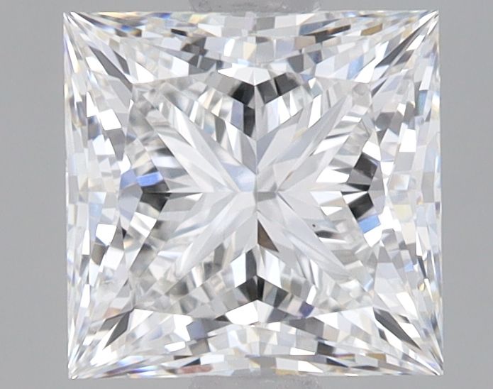 1.56 ct lab-grown Princess Diamond