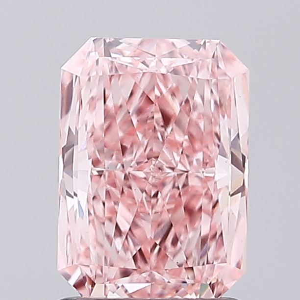 1.53 CT Fancy Vivid Pink RADIANT